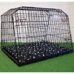 Pet World 38" Double Sloping Car Dog Cage Crate for Estate Boot Travel