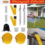 For Fiamma Tie Down S Kit Awning Canopy Privacy Room Wind Storm Straps Yellow