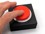Big Red! Button. Philips Hue Smart Button holder / stand / mount / case