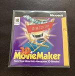 Microsoft 3D Movie Maker PC CD-ROM  Windows 95 Vintage CD ONLY