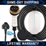 EV Charging Cable Type 2 UK Plug 3 Pin Electric Vehicle Car Charger Portable 13A