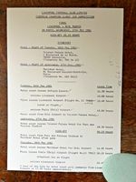 Liverpool FC Itinerary - European Cup  Final 1981 Paris print