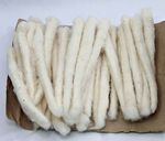 Natural White Cotton Punis Spinning Fiber 100g Pack for Hand spinning