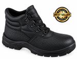 Chukka Safety Work Boots Shoes Leather Steel Toe Cap & Midsole Size 3-13 Mens