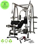 Marcy MD-9010G Smith Machine Home Multi Gym Adjustable Weight Bench