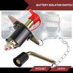 12v 24v Heavy Duty 1000 Amp Battery Isolator Cut Off Kill Switch Truck/Lorry UK