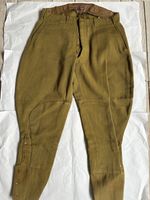 Original US WW1 Private Purchase Breeches Trousers Size 34’ waist 