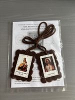 Catholic brown Scapular