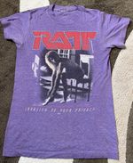 Ratt Original Rare Original Invasion of your Privacy Purple 1986 Tour t-shirt 