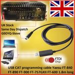 USB CAT programming cable Yaesu FT-840 FT-890 FT-900 FT-757GXII FT-600  1.8m