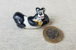 Rare Vintage Hamm's Beer Bear Small Hand Painted Figure / Cake Topper *