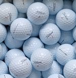 40 x TITLEIST -PRO V1x (LEFT DASH) GOLF BALLS - PEARL/A CONDITION