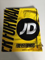 JD Sports Drawstring Bag - PE Bag - Gym Bag - Swim Bag- Stocking filler - Yellow