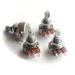 Alpha Guitar Pots – Potentiometer Vol / Tone 250k 500k A or B Linear/log Mini