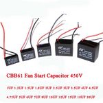450V 1/1.2/1.5/2/2.5/3/3.5UF- 18/UF20UFCBB61 Fan Start Motor Running Capacitor
