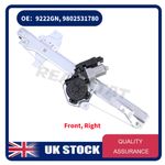 For Citroen C4 MK2 / DS4 11-18 Front Driver Right Window Regulator with Motor