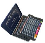 Water Based Colouring Pencils Painting Drawing Pro Beginner Craft Sketching Blue