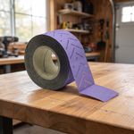 Hook & Loop Sanding Roll 70mm Wide, 12m Length, 3 Grits, Latex Paper Backing