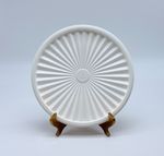 7-3/4" White TUPPERWARE Servalier Replacement Lid #1205 FOR 1204 1339 Canisters