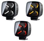 Tralert Onix LED Work Light Work Lamp With Red / Amber / White Marker Light