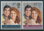 GB 1986 Royal Wedding Andrew Fergie SG 1333-1334 MNH mint *COMBINED POSTAGE