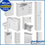 Bathroom Sink Cabinet Vanity Unit White Basin Storage Furniture Door Sink Toilet