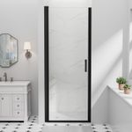 Pivot Hinge Shower Door Enclosure Glass Screen Cubicle 700/760/800/860/900mm