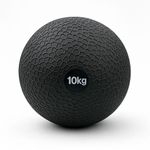 Slam Ball 10kg No Bounce Grip Medicine Ball Core Strength Training Fitness