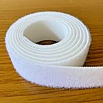 VELCRO® Brand ONE-WRAP Strap Cable Ties Reusable Hook Loop Tape Black White 20mm