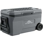 47/67L Cool Box with Ice Block Heavy-Duty Insulated Hard Cooler Handle Wheels 