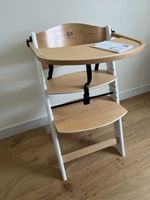 Kinderkraft Wooden Highchair 3 in 1 ENOCK, Multifunctional Baby Chair, Ajustable