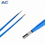 Azatek Reusable Bipolar Forceps Electrocautery Cable European Bayonet 20cm