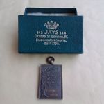 Antique Bronze Medal Boxed National Sweet Pea Society