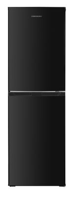 Cookology 248L 50/50 Freestanding Fridge Freezer Black 172cm Tall Quiet
