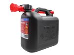 FAI Plastic Fuel Can Black 5 litre