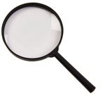 10cm Magnifying Glass X3 Large Magnifier Lens Handheld 4in Diameter Hobby Amtech