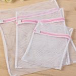 3x Zipped Laundry Washing Machine Mesh Net Bra Socks Lingerie Underwear Wash Bag