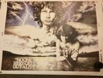 Jim Morrison “No One Here Gets Out Alive” 1980’s Splash Mcr Poster ~35” x 25”
