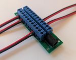 Barrel Power Paired Distribution Board for DC - 12 way connector