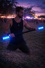 LED Light Staff for Dance, Festivals & Contact Juggling Multicolour Programmable