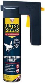 Zero In 600 ml Ultra Power Wasp Nest Killer Foam Jet (Control Nests in the Home