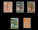 Soccer World cup Rio de Janeiro Brazil 1950 RHM A 076 - PROOF - ESSAY ** RARE **