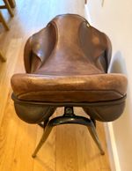 Ideal Dressage Saddle Brown Leather Horse Riding Saddle
