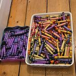 Crayola Wax Crayons Set Multicolour Mixed Colours Bulk Lot MPN DoesNotApply