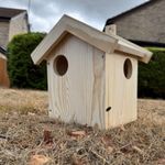 Large Wooden Squirrel Nest Box House Hotel Drey Nesting