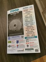 WETHERSPOON, DURHAM, THE BISHOPS' MILL menu card