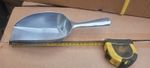 Wilesco Metal Scoop Ingredient Aluminium Flat Bottom Ice Food 340ml 12oz 4279265