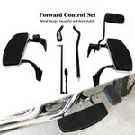 Rider Complete Forward Control Footboard Kit For Harley 06-2017 Dyna Street Bob