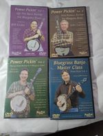 First 4 of the Power Pickin' Banjo DVDs