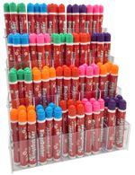 100 Bingo Dabbers Coloured Felt Markers Mixed Pens With Display Stand Wholesale